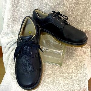 EUC doc martens 3 hole pebble grain leather Oxford, men's 12 UK 11 black